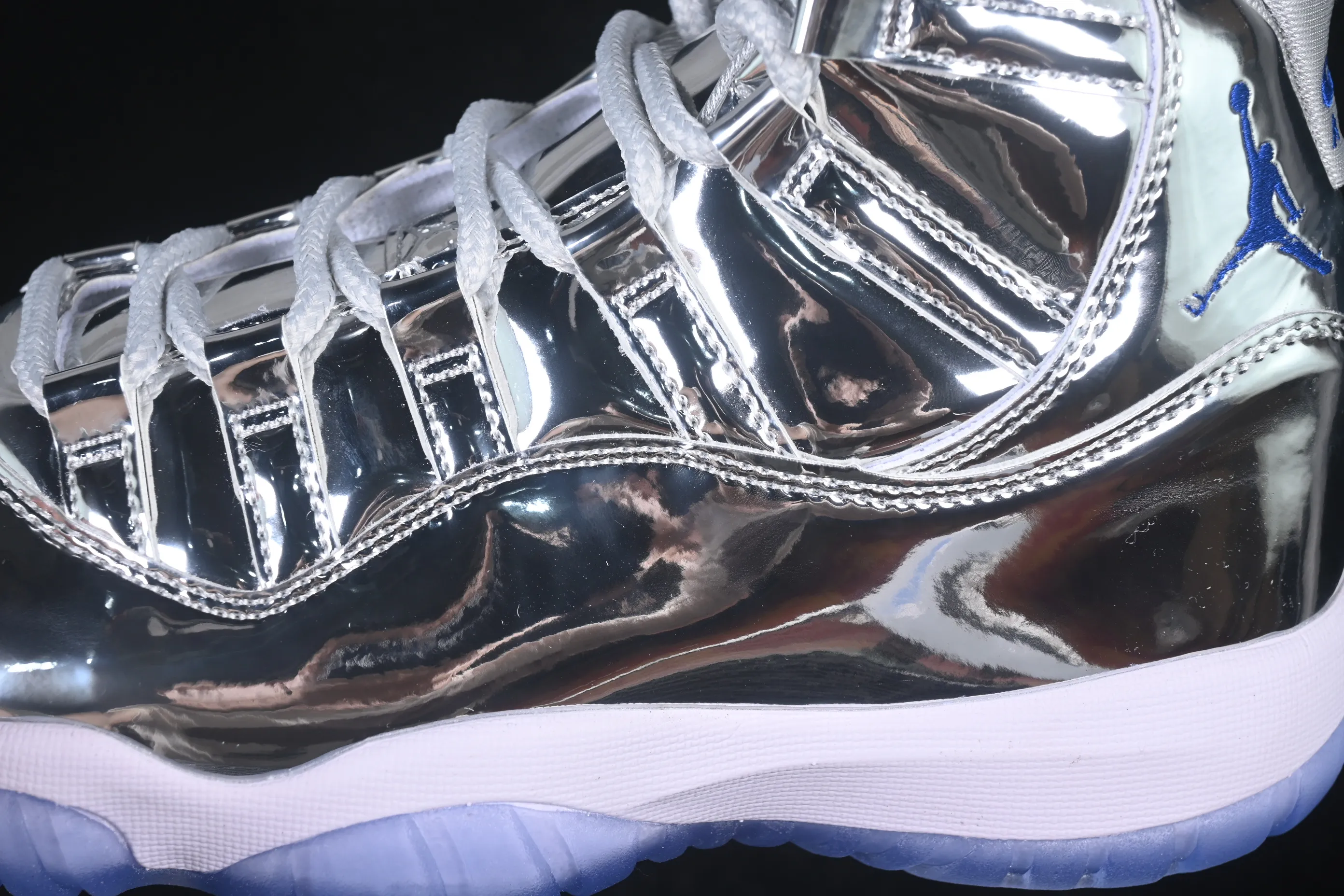 All categories Air Jordan Jordan series basketball shoes Air Jordan 11 Air Jordan 11 Retro AJ11 Joe 11 Leonard Liquid Silver CT8012-730